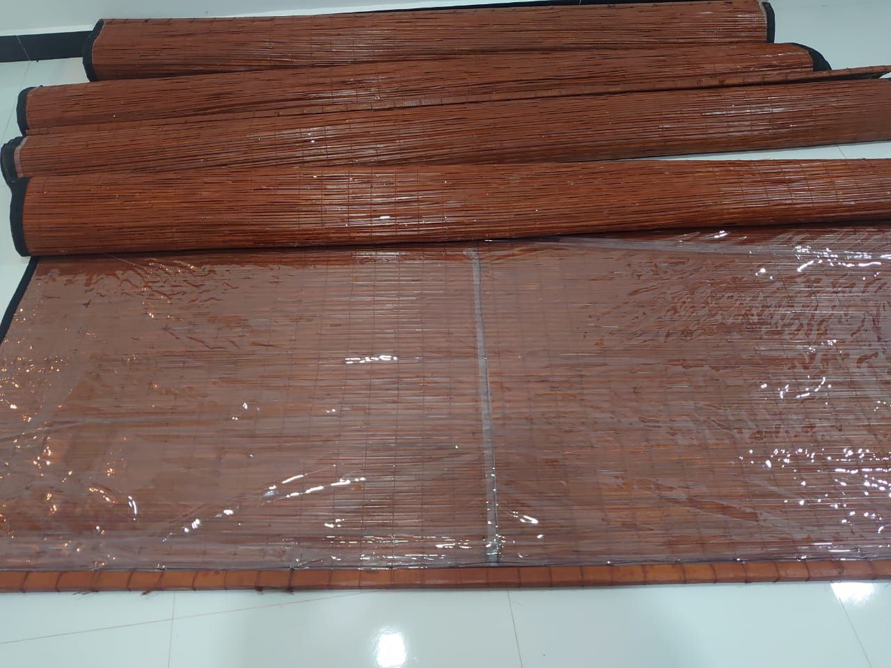 Bamboo Blinds with Wax Leaves Finish - Premium Outdoor Protection